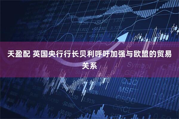 天盈配 英国央行行长贝利呼吁加强与欧盟的贸易关系