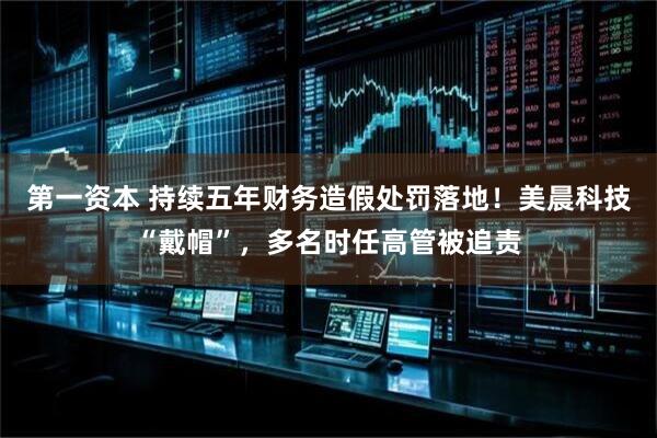 第一资本 持续五年财务造假处罚落地！美晨科技“戴帽”，多名时任高管被追责